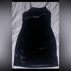 Elegant Black Strapless Dress